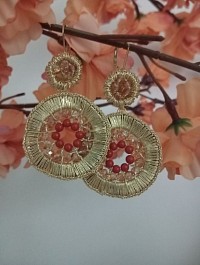 Filato filclub color oro e perle color